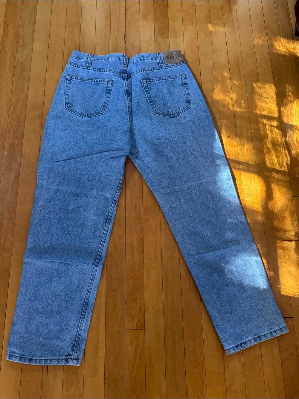 GAP Vtg 90s baggy relaxed light wash hip hop skater jeans 36x30